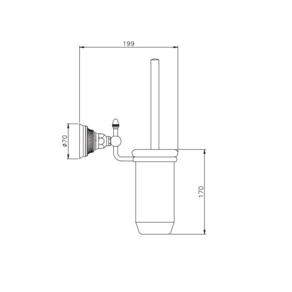 Ершик Nicolazzi Impero 1490CR36
