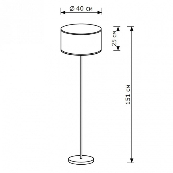 Торшер Lighthall Blaze LH012124