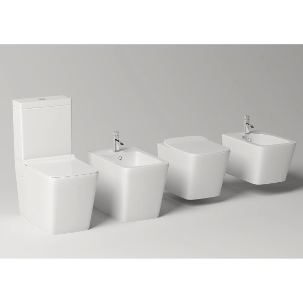 Унитаз подвесной Timo Soli TK-303 безободковый, с сиденьем микролифт, белый