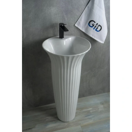 Раковина напольная 41x41 см GID Nb132