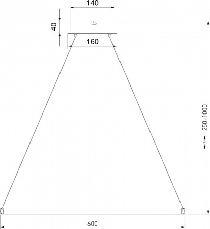 Подвесной светильник Eurosvet Collars 90264/1 латунь