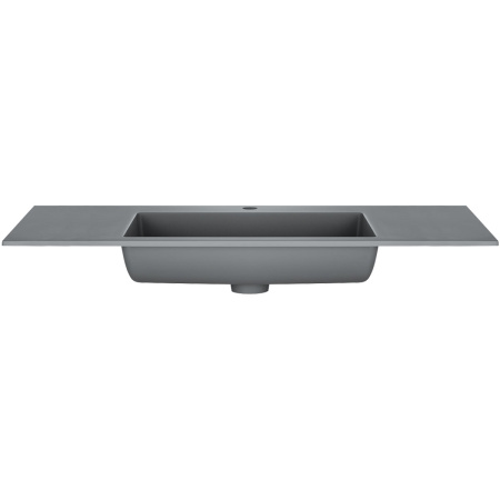 Раковина Vincea 100 см VCB-13100G серый матовый