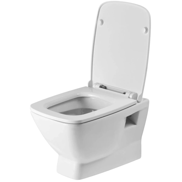 Унитаз подвесной Santek Нео 1.WH30.2.411 безободковый, с сиденьем микролифт, белый