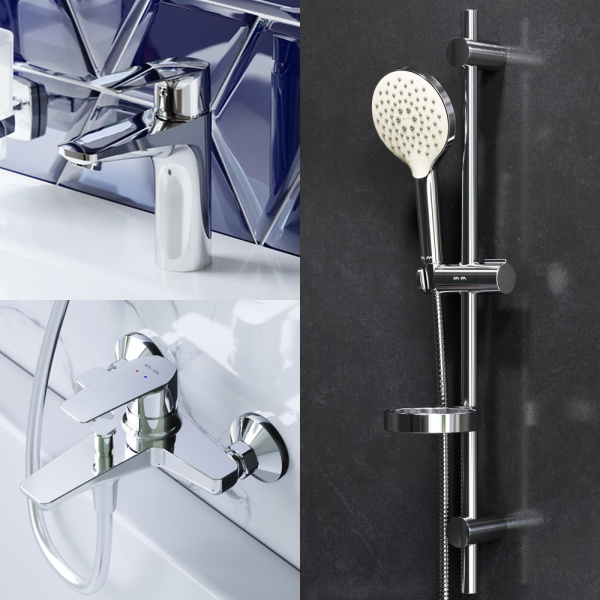 Комплект смесителей AM.PM Gem F40990A00