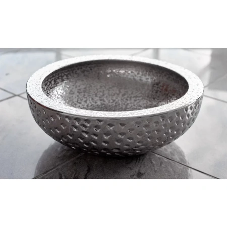 Раковина-чаша CeramaLux J2050 41x41 см, накладная, серебряный