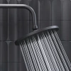 Верхний душ Damixa Jupiter 977050300 черный матовый