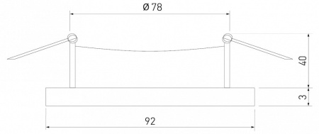 Встраиваемый светильник Elektrostandard 122 MR16 a055671