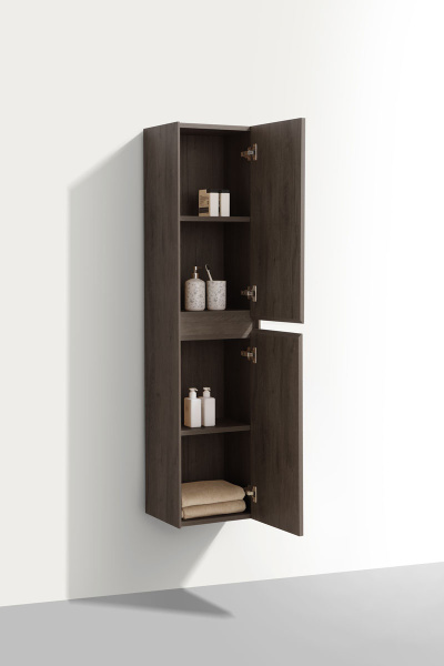 Шкаф-пенал Vincea Chiara/Luka 35 см VSC-2CL150RO темное дерево