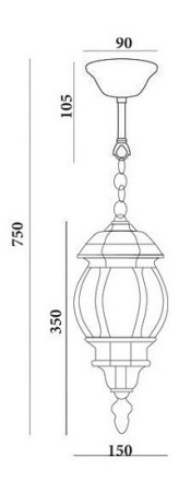 Подвесной светильник Feron 8105 11248
