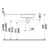Раковина 54,5x43,5 см Duravit D-Code 0337540000