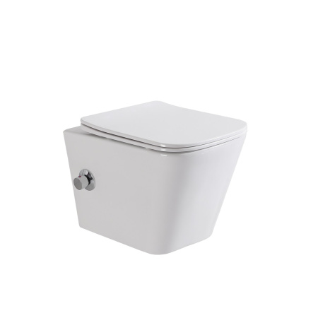 Унитаз подвесной BelBagno Due BB3103CHR-BS/SC