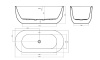 Акриловая ванна BelBagno 170x77 BB706-1700-770