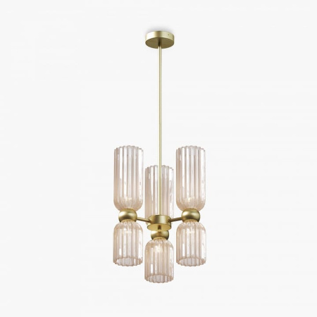 Люстра на штанге Maytoni Антик MOD302PL-06CG