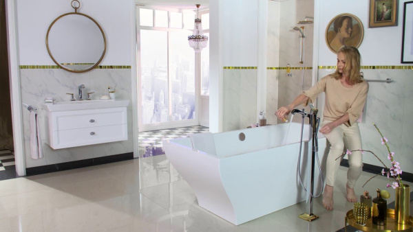 Смеситель для ванны hansgrohe METROPOL CLASSIC 31445090