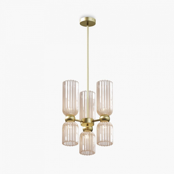 Люстра на штанге Maytoni Антик MOD302PL-06CG