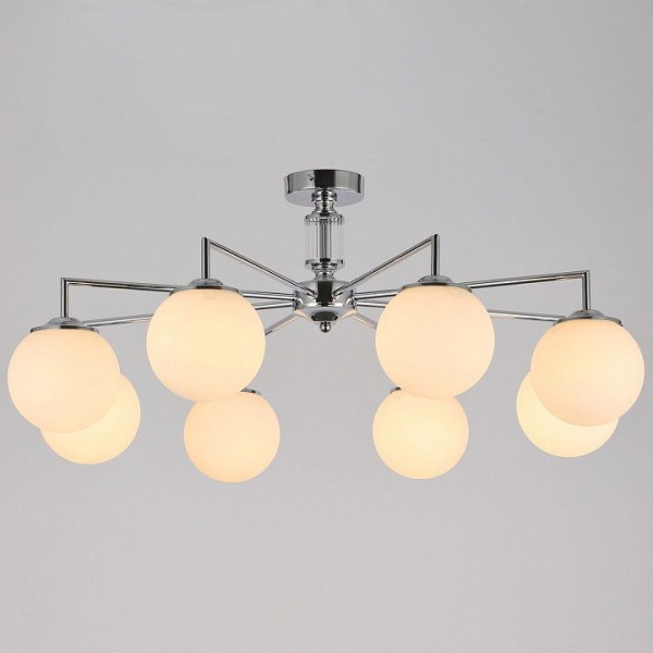 Люстра на штанге ILLUMICO IL0064 IL0064-8C-79 CR