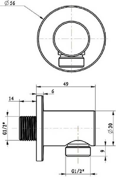 Шланговое подключение Villeroy&Boch Universal TVC000456000K5 черное матовое
