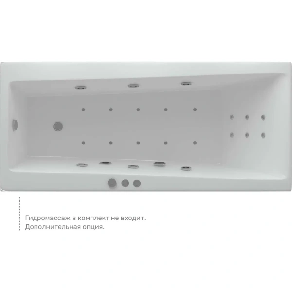 Акриловая ванна Aquatek Либра New LIB150N-0000030 150x70 см, белый
