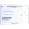 Раковина 59x46 см GID Simple-N N9048