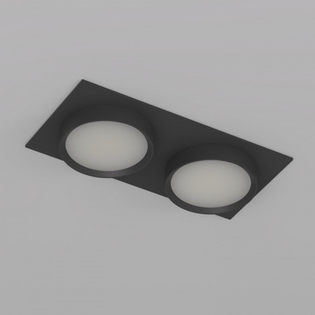 Встраиваемый светильник Denkirs FLAT DK2092-BK