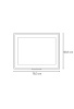 Зеркало Bagno Piu Get 80X60 белое