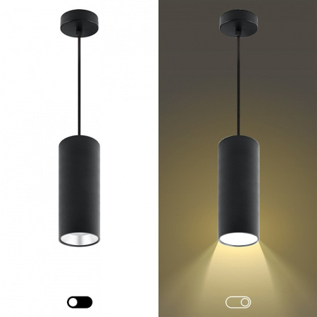 Подвесной светильник Эра PL12 GX53 BK/SL