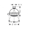 Верхний душ hansgrohe Crometta 85 Multi 28425000