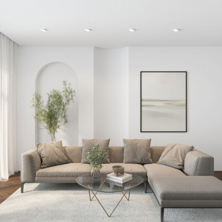 Встраиваемый светильник Denkirs FLAT DK2091-WH