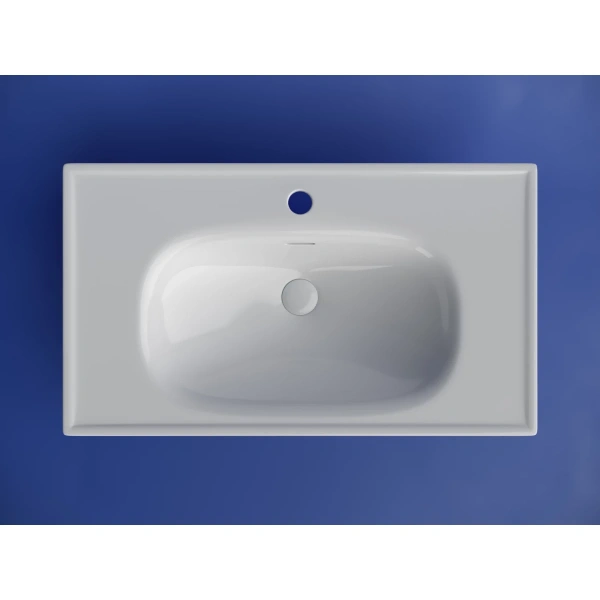 Раковина Ceramica Nova Sabo CN13002 80x46 см, накладная, белый
