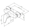 Смеситель для душа Am.Pm Gem F9020000