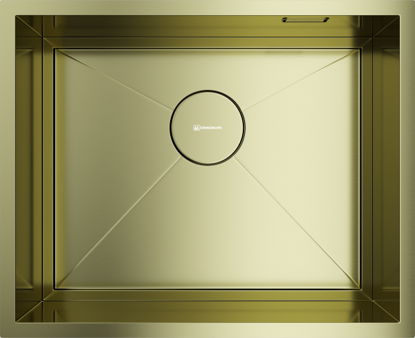 Кухонная мойка Omoikiri Kasen 54-16-INT 4997060 светлое золото