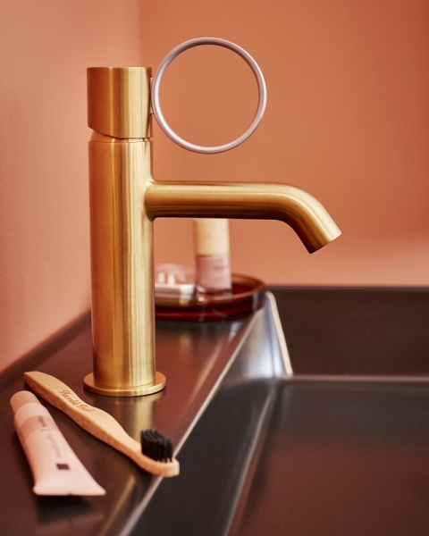 Смеситель для раковины Jacob Delafon Vivienne Signature E38682-LB3-2MB полированная латунь