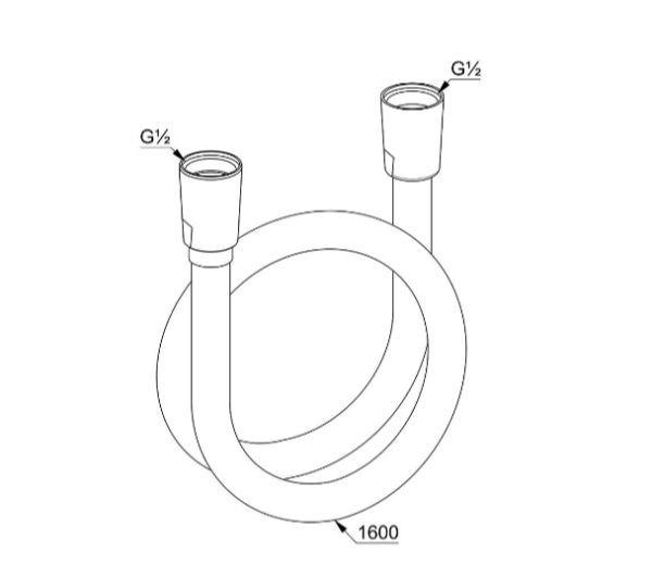 Душевой шланг Kludi Suparaflex 61072N0-00 брашированное золото