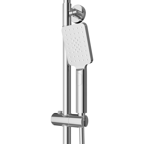 Душевая система Cezares Slider SLIDER-CD-01 270x200 мм, со смесителем, хром