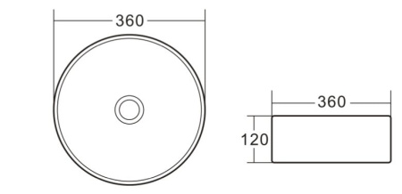 Раковина BelBagno BB1357