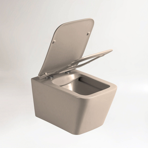 Подвесной унитаз Vincea Q-Line VT1-12MC капучино матовый