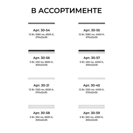 Модульный светильник Apeyron Electrics  30-21