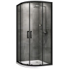 Душевой уголок Abber Schwarzer Diamant AG01080B