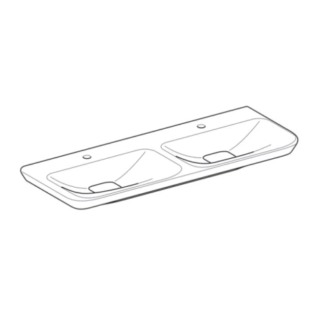 Раковина 130x48 см Geberit myDay 135430600