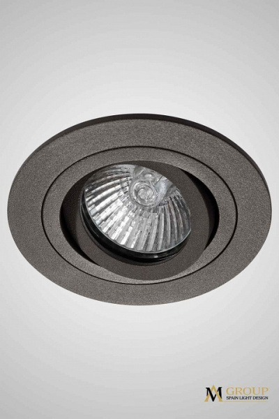 Встраиваемый светильник AM-Group AM12 AM122 BK-BK