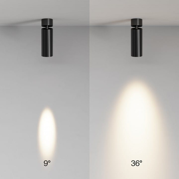 Светильник на штанге Maytoni Technical Фокус C055CL-L12W3K-SS-B