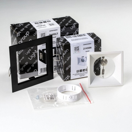 Встраиваемый светильник Lightstar Domino D51706WMOD