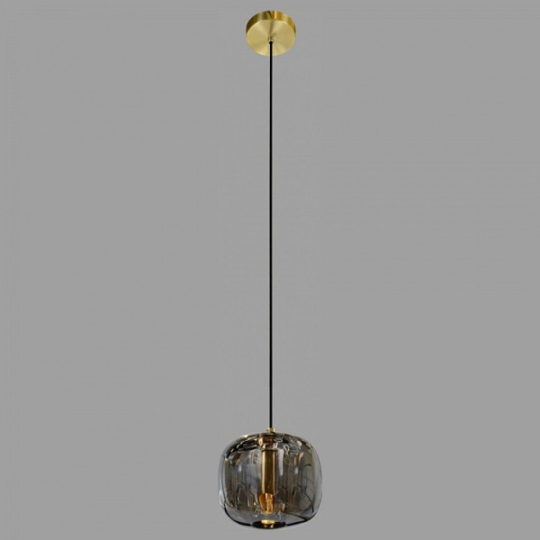 Подвесной светильник Belfast Pansy 6214-1 BR GR