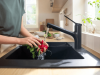 Смеситель для кухни hansgrohe Zesis M33 74803670 черный матовый