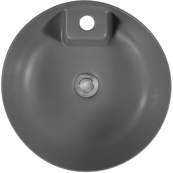 Раковина-чаша Aquatek Европа AQ5212-MG 40,5x40,5 см, накладная, серый матовый