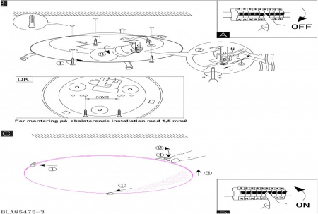 Накладной светильник Eglo Mars 1 89248