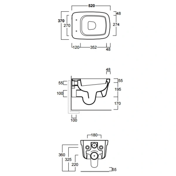 Унитаз подвесной Simas Evolution EVO18nero черный