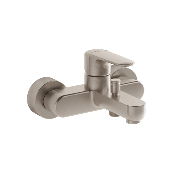 Смеситель для ванны Vitra Root Round A4272534EXP брашированный никель