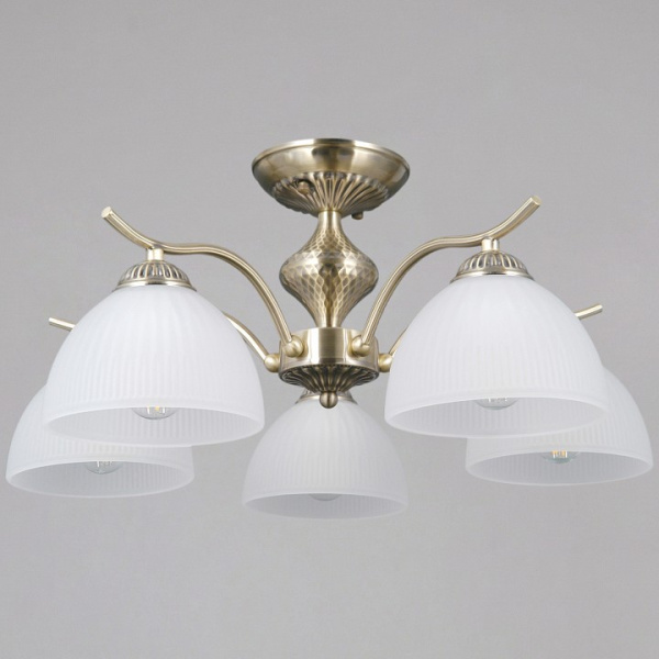 Люстра на штанге ILLUMICO  IL0896-5CSQ-26 AB ELITE