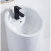 Раковина CeramaLux P7030L 45,5x47 см, напольная, белый